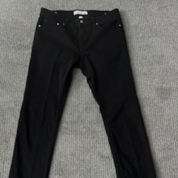 Mens Calvin Klein Slim Black Jeans 32 x 32-Pair 1 - Picture 8 of 10